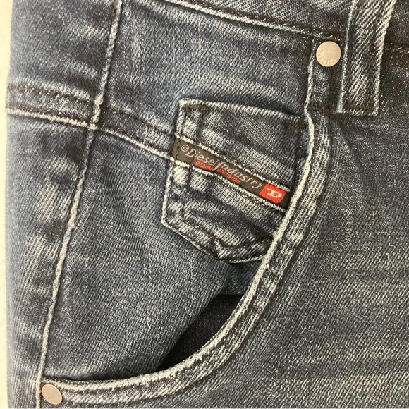 Diesel Frayza Relaxed Boyfriend Low-Waist 25x32 Wash 0842R Stretch - Picture 6 of 9